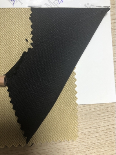 ZS-TGCG UN30158W 全棉粗斜竹節布  57/8' 360gm  防水 防油 防污  45度照
